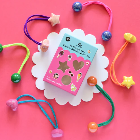 Gumičky na vlasy s ozdobami Star Bright