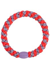 Gumička do vlasů Stripe Lilac Neon Pink