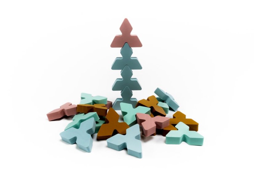 Spojovací pěnová stavebnice Trianglo