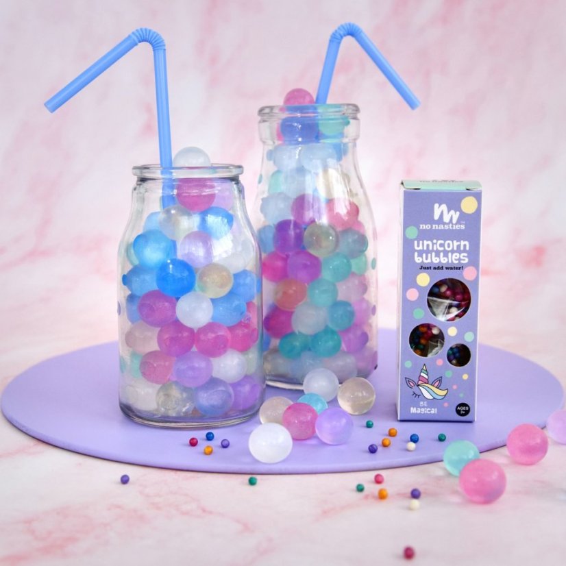 Unicorn vodní perly – smyslová hra pro děti (eco)