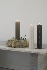 Adventní svíčka Pillar Calendar Deep Wine