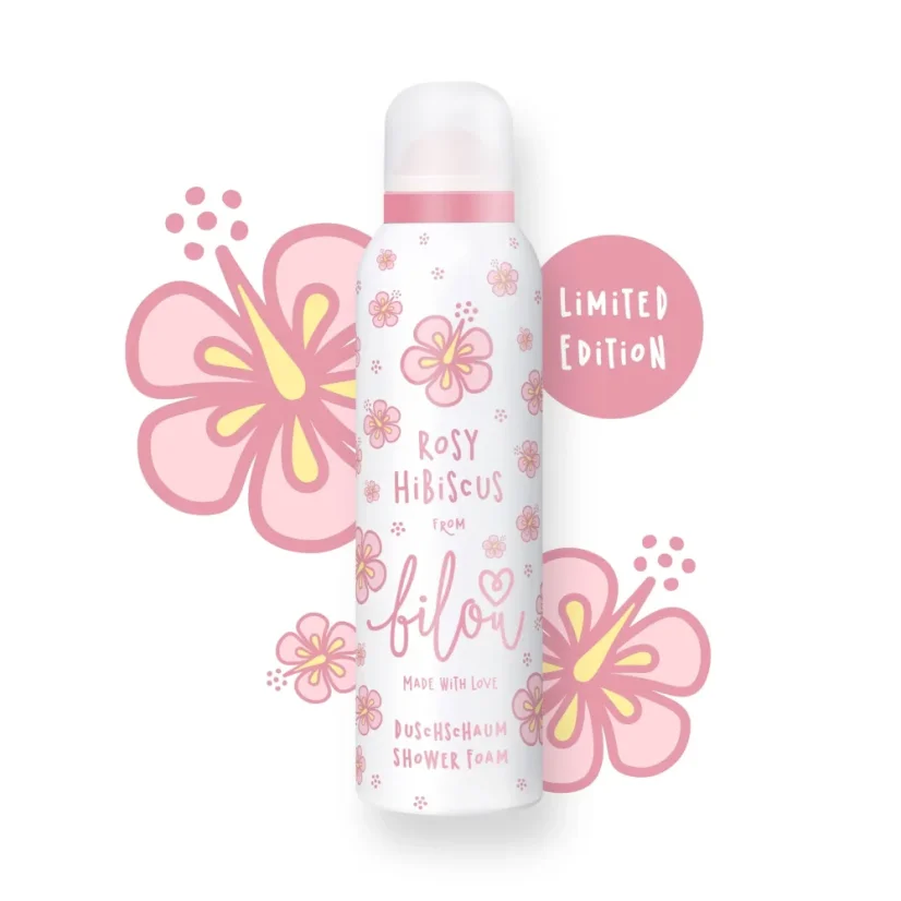 Sprchová pěna s vůní ibišku a broskve Rosy Hibiscus
