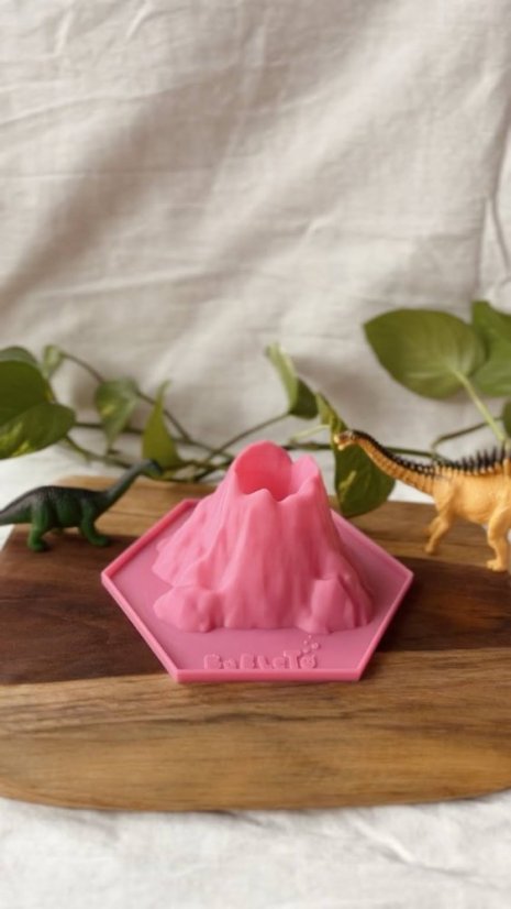 3D mini sopka – kouzelný smyslový experiment - Barva: Modrá
