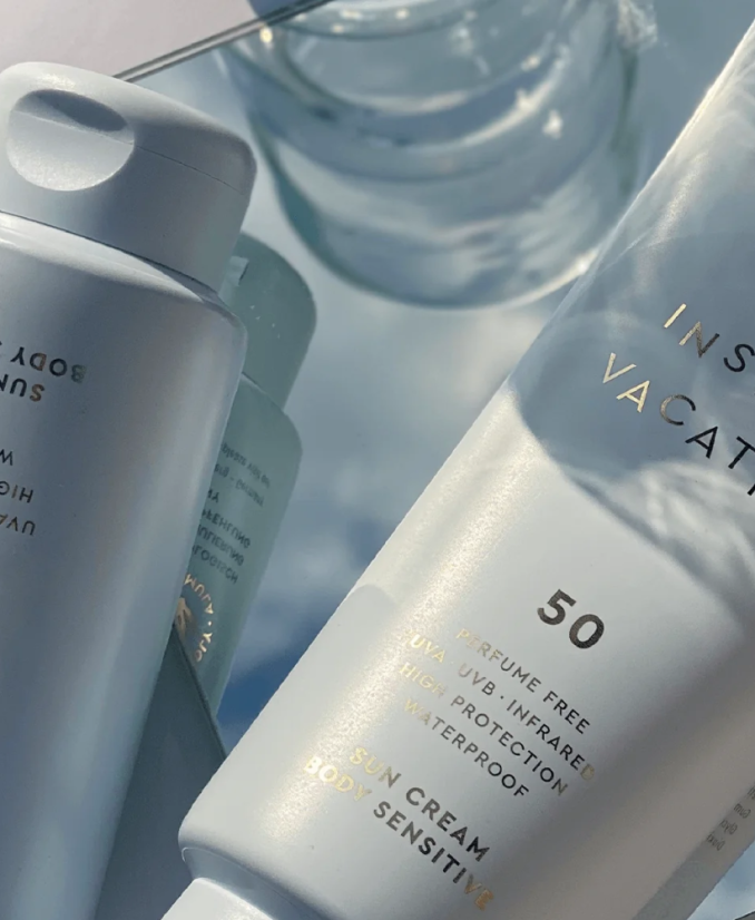 Opalovací krém na tělo bez parfemace SPF 50 – vysoká ochrana pro citlivou pokožku