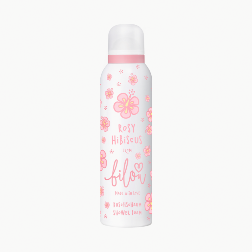 Sprchová pěna s vůní ibišku a broskve Rosy Hibiscus