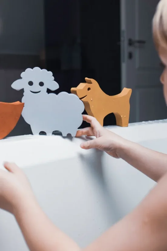 Pěnová sada zvířátek do vody Waterfun Farm