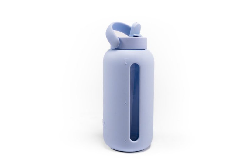 Skleněná láhev s pítkem 600 ml Bink Day - Glacier
