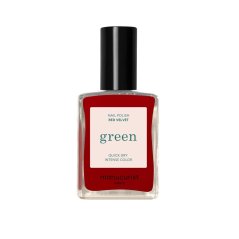 Green Red Velvet – přírodní lak na nehty 15 ml