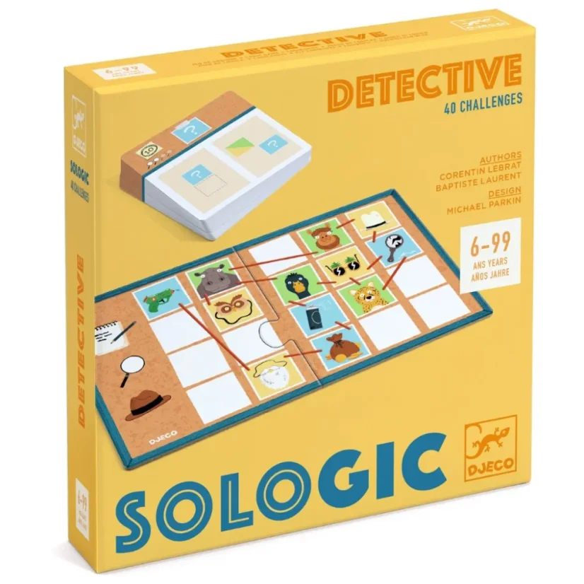Sologic Detektiv – logická hra pro malé detektivy