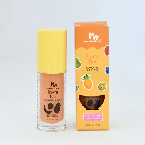 Přírodní lesk na rty - Příchut: Natural Kids Lip Gloss Gummy Grape