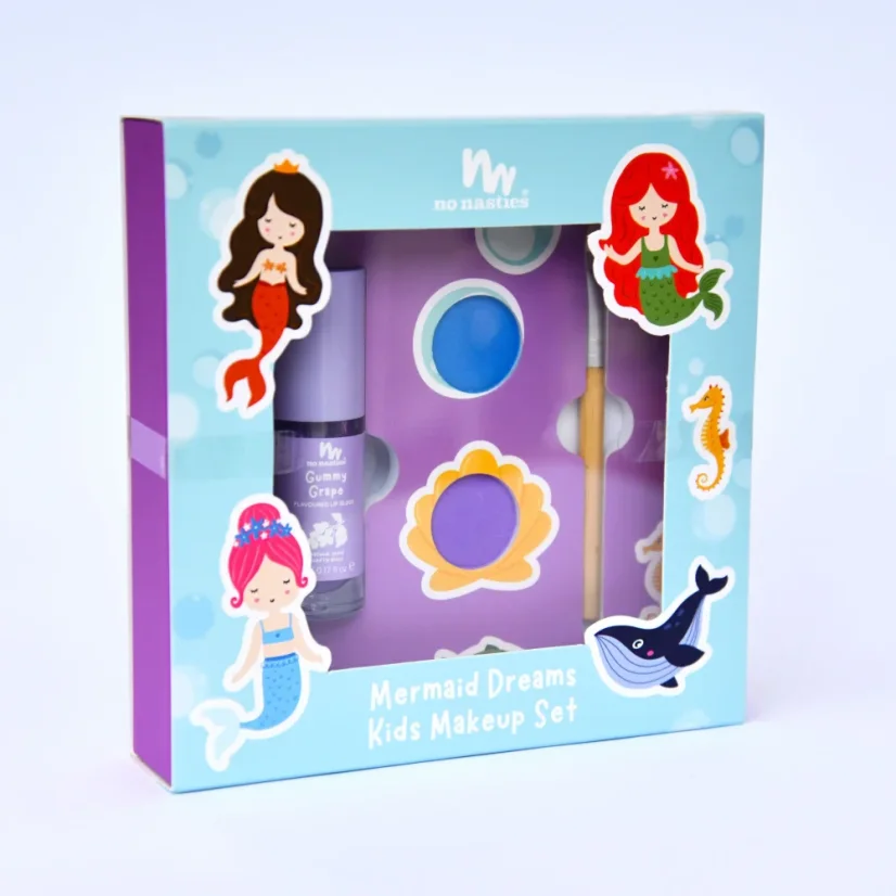 Přírodní dětská kosmetická sada Mermaid Dreams