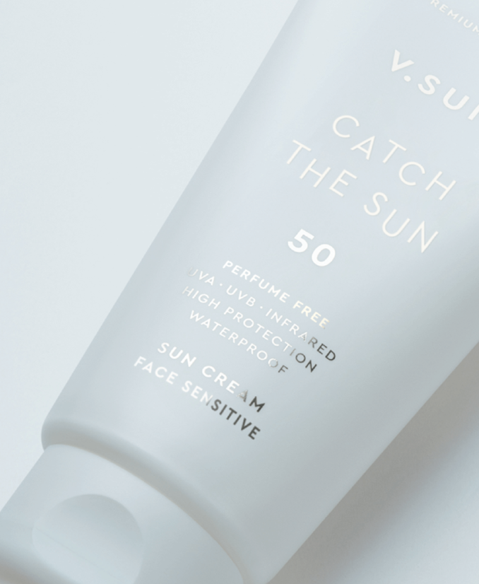 Opalovací krém na obličej SPF 50 bez parfemace – vysoká ochrana pro citlivou pleť