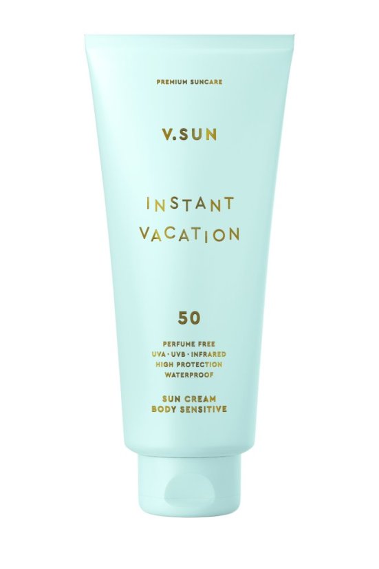 Opalovací krém na tělo bez parfemace SPF 50 – vysoká ochrana pro citlivou pokožku