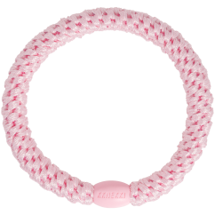 Gumička do vlasů s korálkem – Pink