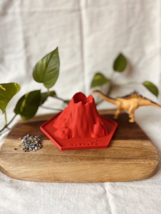 3D mini sopka – kouzelný smyslový experiment - Barva: Modrá