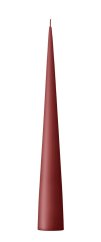 Kónická svíčka Aged Rust (37 cm)
