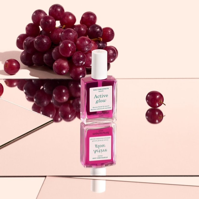 Active Glow Grape – pečující lak na nehty  pro zdravě lesklé nehty