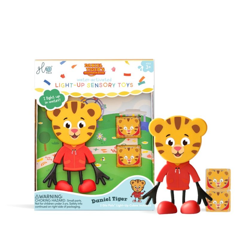 Svítící postavička s vodními kostkami Daniel Tiger