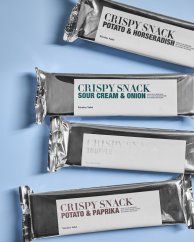 Křupavé bramborové snacky s křenem  75 g