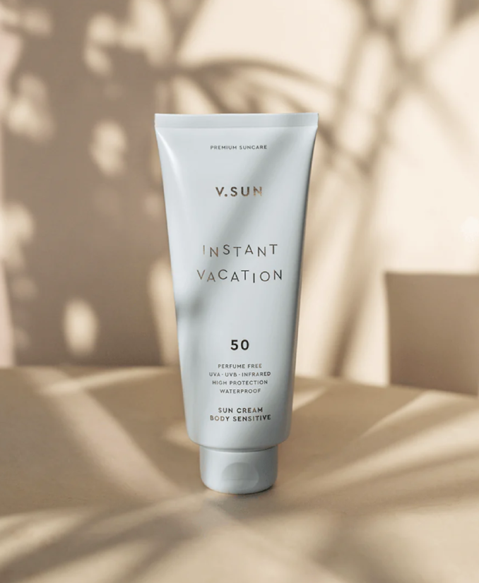 Opalovací krém na tělo bez parfemace SPF 50 – vysoká ochrana pro citlivou pokožku