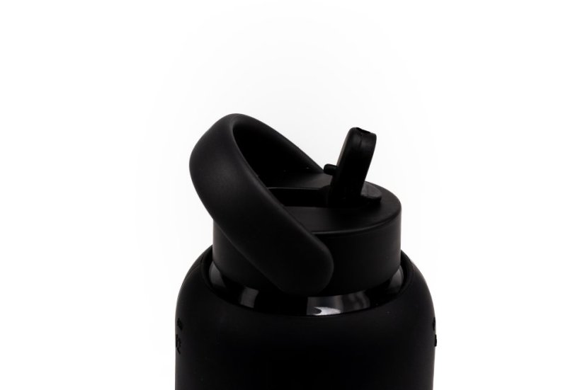 Skleněná lahev s pítkem 800 ml Bink Day - Black
