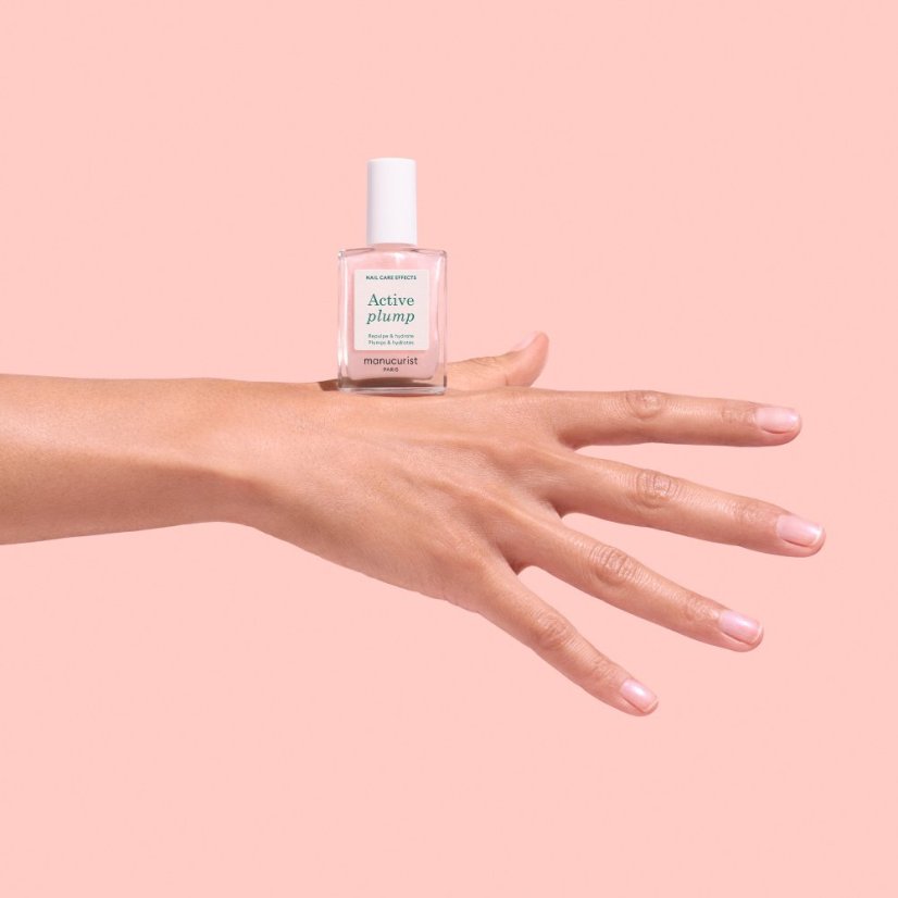 Manucurist Active Plump – hydratační lak na nehty pro přirozený „plump“ efekt