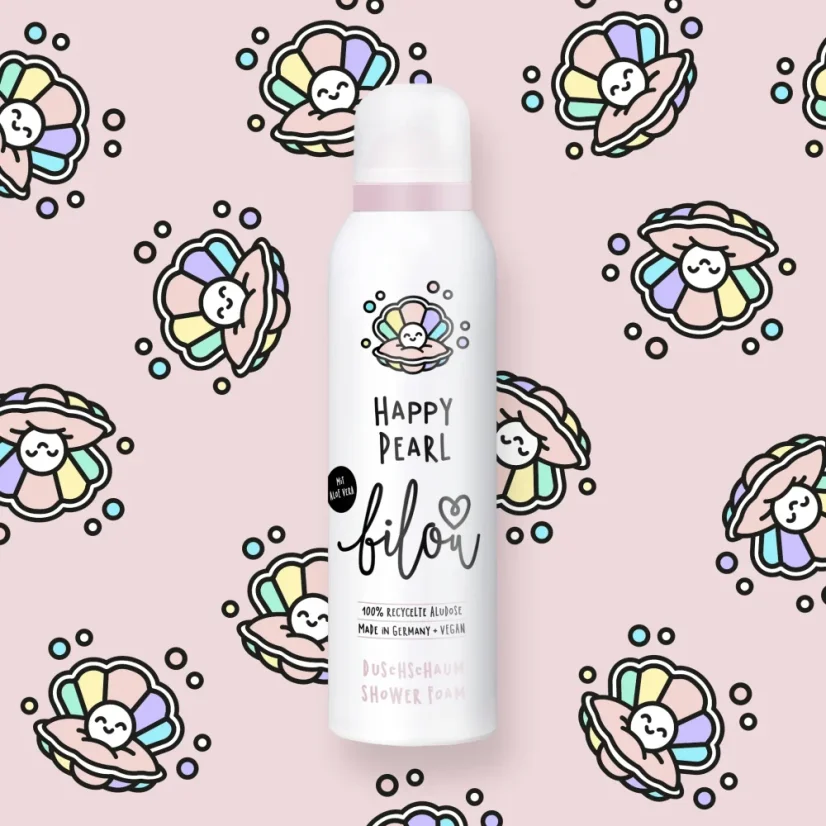 Sprchová pěna s vůní ovoce a vanilky Happy Pearl