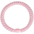Gumička do vlasů s korálkem – Pink