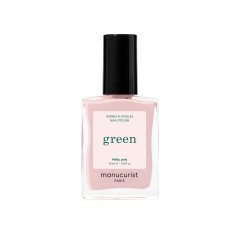 Green lak Milky Pink – přírodní mléčně růžový lak na nehty 15 ml