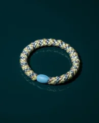 Gumička do vlasů Mix Sea Blue Light Yellow