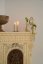 Adventní svíčka Pillar Calendar Ivory