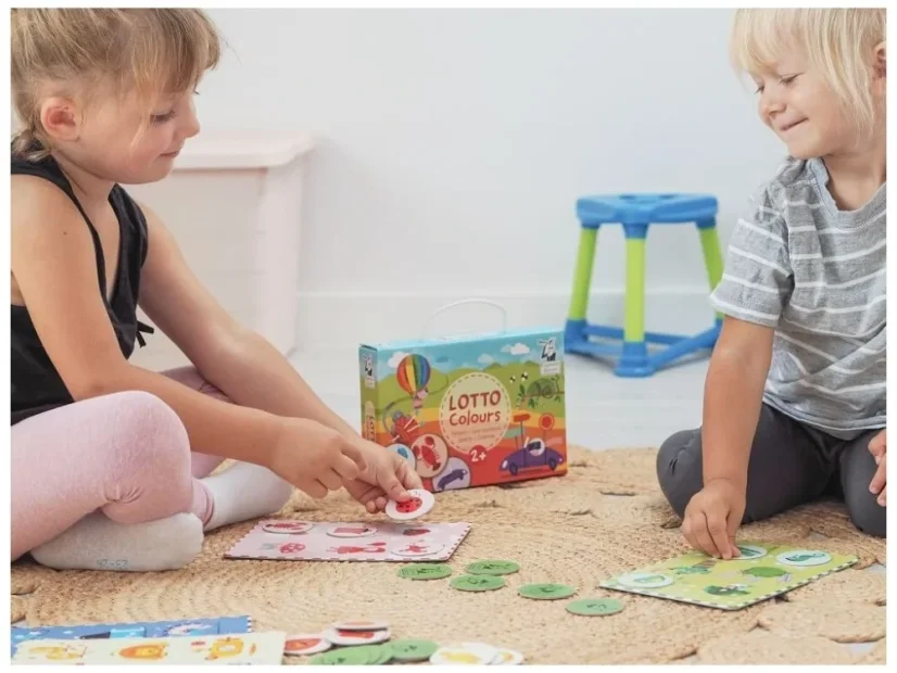 Loto Barvy – hravé poznávání barev pro nejmenší děti