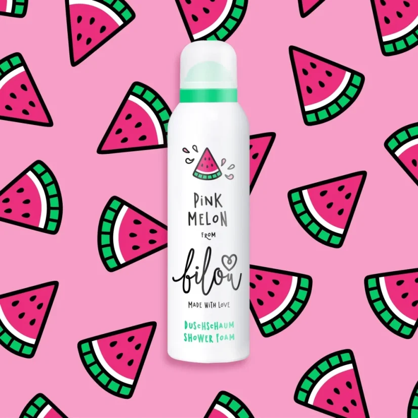 Sprchová pěna s vůní melounu a malin Pink Melon