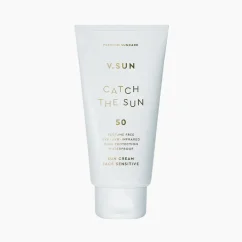 Opalovací krém na obličej SPF 50 bez parfemace – vysoká ochrana pro citlivou pleť