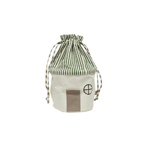 Úložný koš Koya Storage Basket menší - Barva: Červená