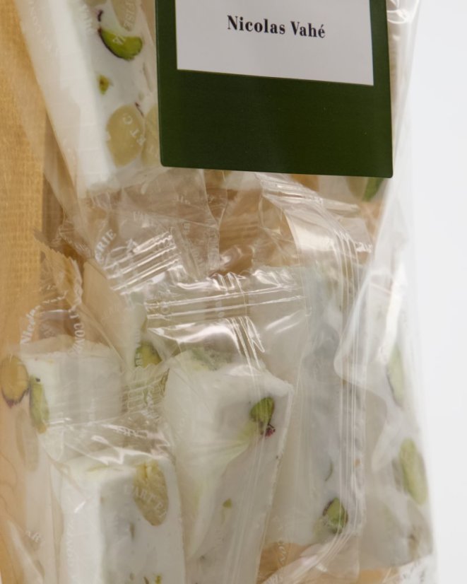 Měkký italský nugát s mandlemi a pistáciemi, 150 g