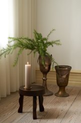 Adventní svíčka Pillar Calendar Linen Grey