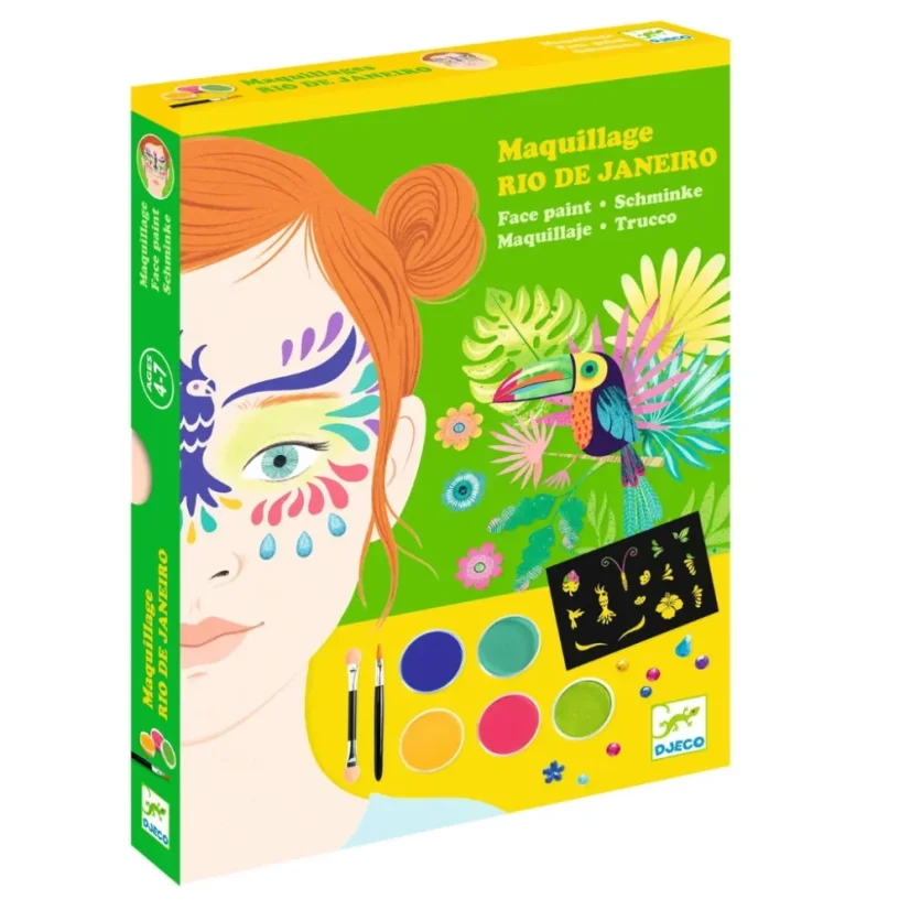 Kreativní sada Líčení Rio de Janeiro – malování na obličej
