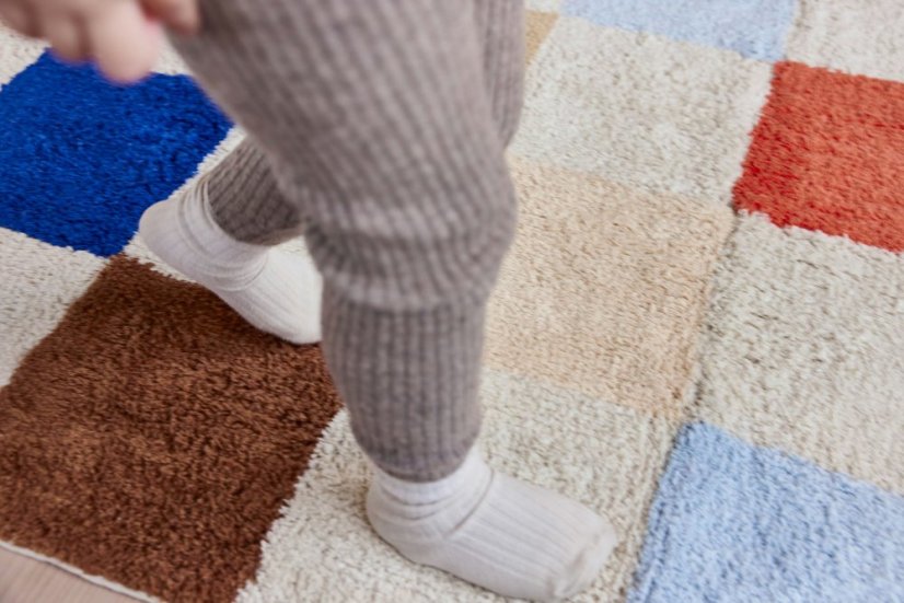 Dětský koberec Chess Rug