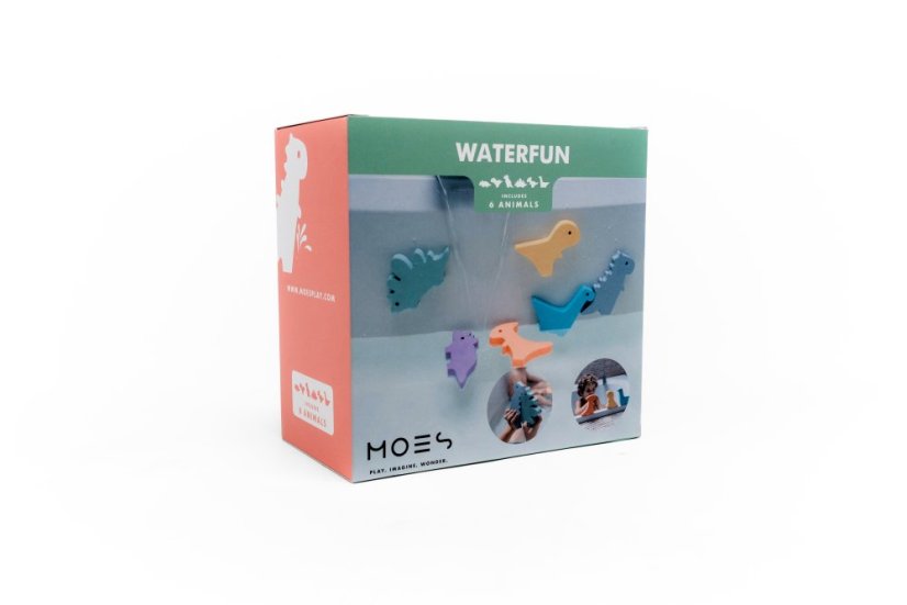 Pěnová sada dinousarů do vody Waterfun Dino