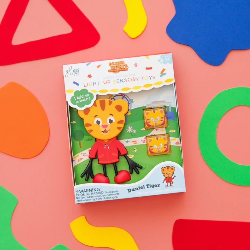 Svítící postavička s vodními kostkami Daniel Tiger