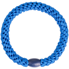 Gumička do vlasů s korálkem – Electric Blue