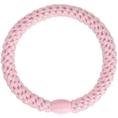 Gumička do vlasů s korálkem – Pink