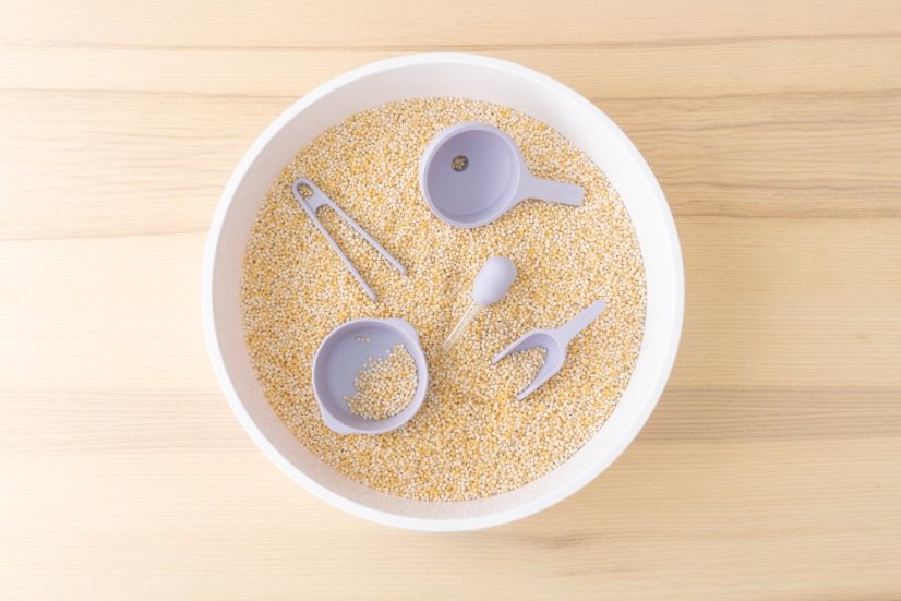 Sensory Play Starter Tool Kit (Startovací sada nástrojů pro smyslové hraní) - Barva: Fialová
