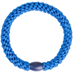 Gumička do vlasů s korálkem – Electric Blue