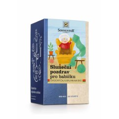 Sluneční pozdrav pro babičku ovocný čaj s bylinkami bio