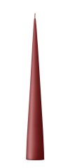 Kónická svíčka Aged Rust (37 cm)