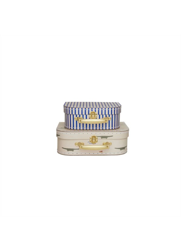 Sada dětských kufříků Crocodile & Stripe