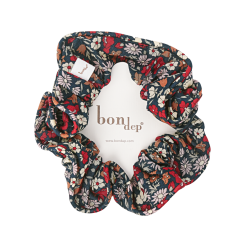 Liberty Petal & Daisy – bavlněná gumička do vlasů s květinami