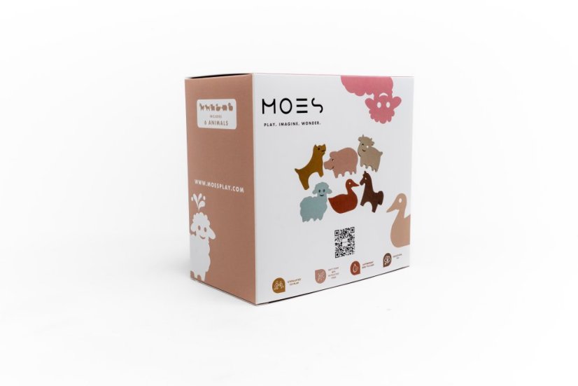 Pěnová sada zvířátek do vody Waterfun Farm